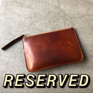 [RESERVED] Mansur Gavriel Pouch, Used Condition